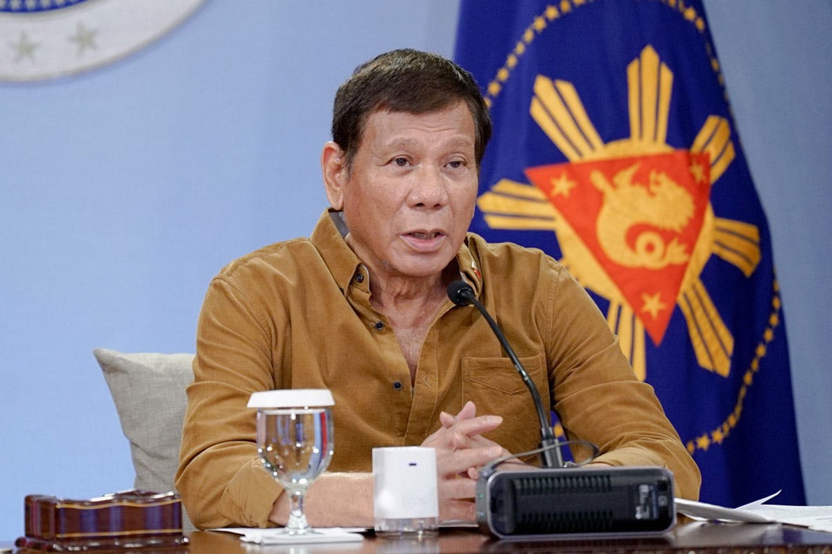 Rody On ICC Probe: They Won’t Catch Me